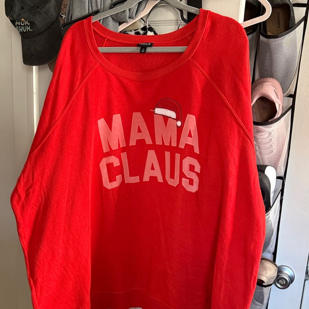 Torrid ‘Mama Claus' Sweatshirt